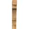 Ekena Millwork Balboa Block Rough Sawn Bracket, Western Red Cedar, 4"W x 18"D x 26"H BKT04X18X26BOA05RWR - alternate 2
